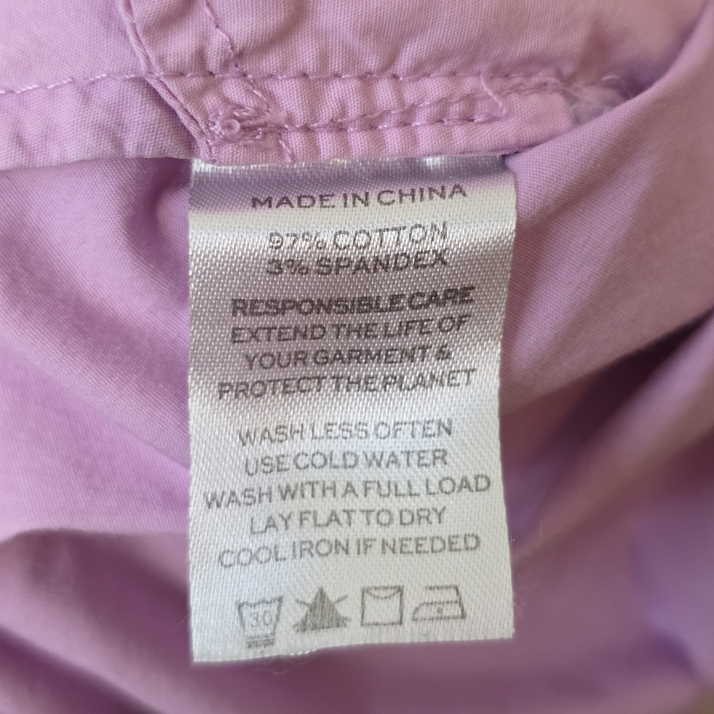 Hill House The Elizabeth Nap Dress in Lilac Sky Poplin Medium - Picture 12 of 12